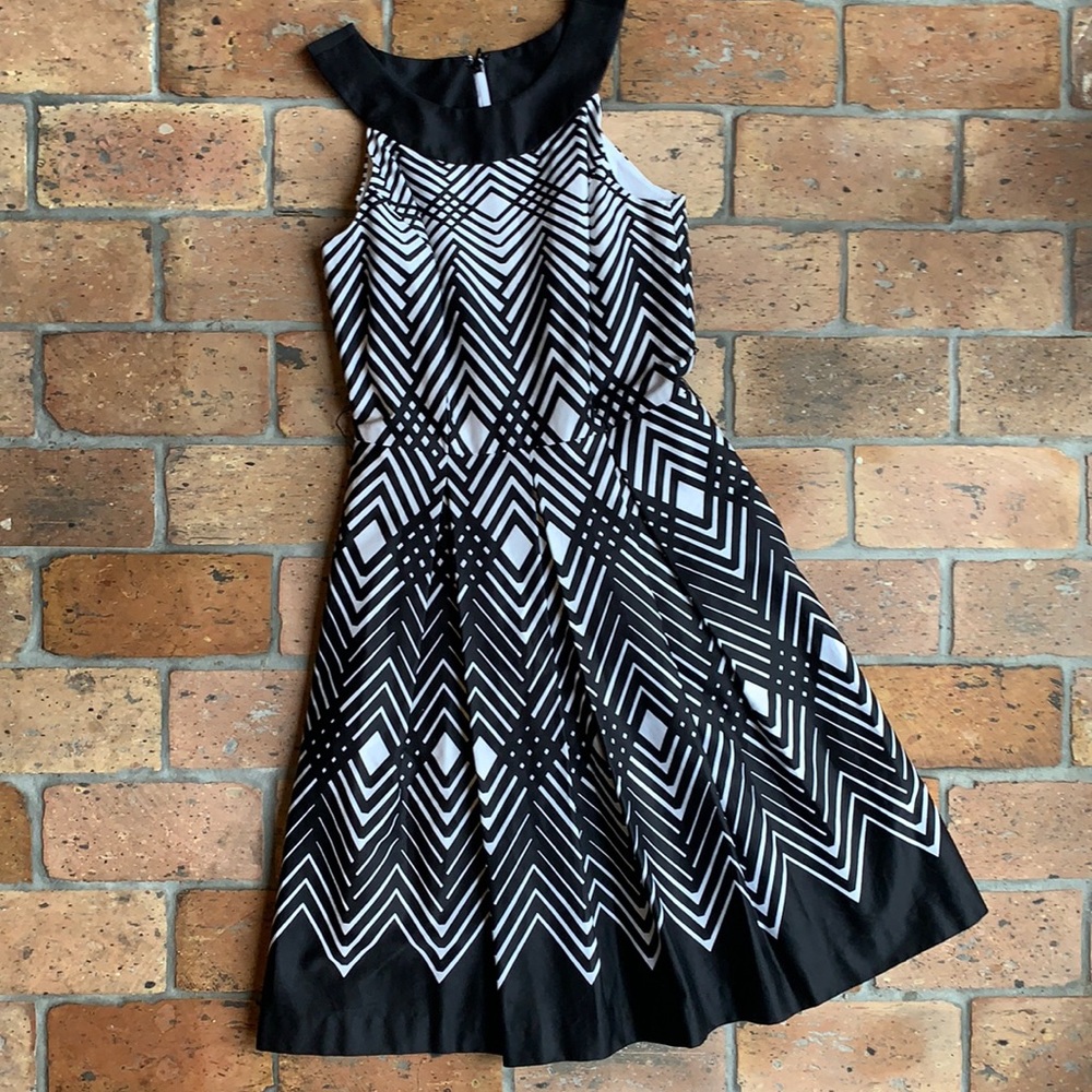 White House Black Market Fit and Flare Dress